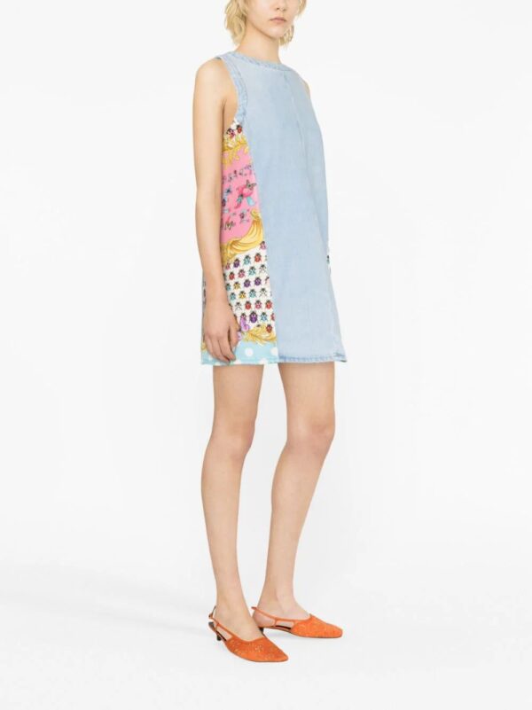 Versace  Butterflies denim minidress - Image 2