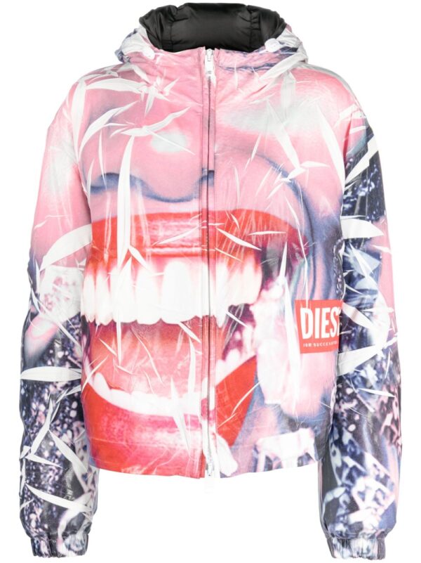 Diesel  smiley face-print jacket