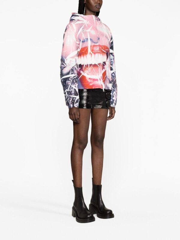 Diesel  smiley face-print jacket - Image 4