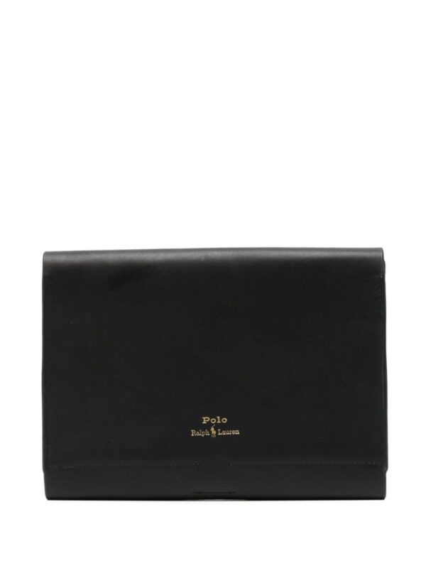 Polo Ralph Lauren logo-lettering leather tech case - Image 2