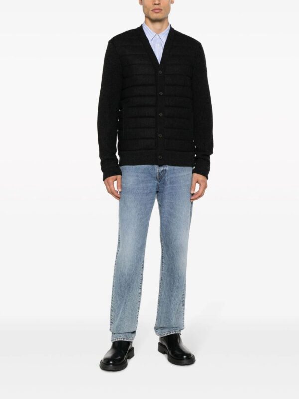 Polo Ralph Lauren  quilted-panel knitted jacket - Image 2