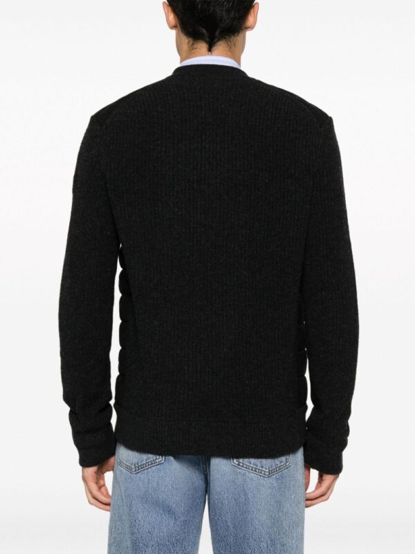 Polo Ralph Lauren  quilted-panel knitted jacket - Image 4