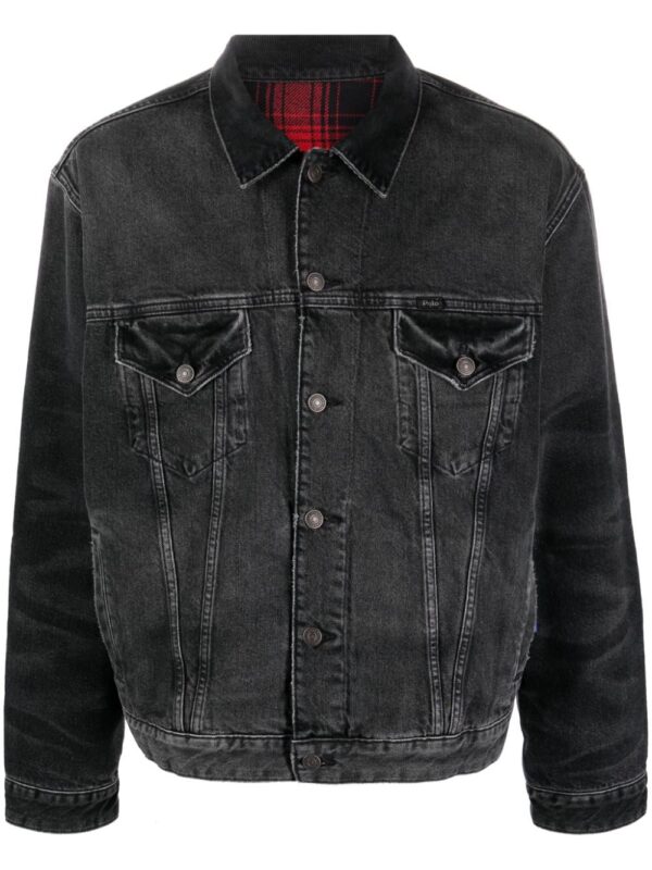 Polo Ralph Lauren  reversible checked denim jacket