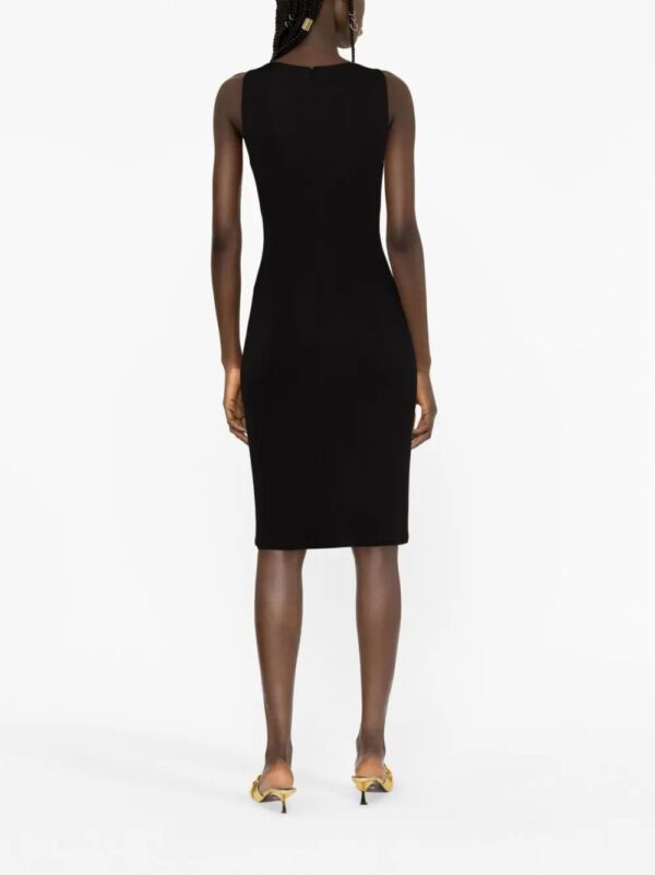 Versace  Medusa Head-motif straps fitted dress - Image 3