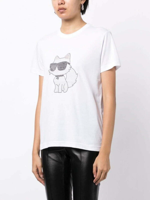 Karl Lagerfeld  Ikonik 20 Choupette T-shirt - Image 3