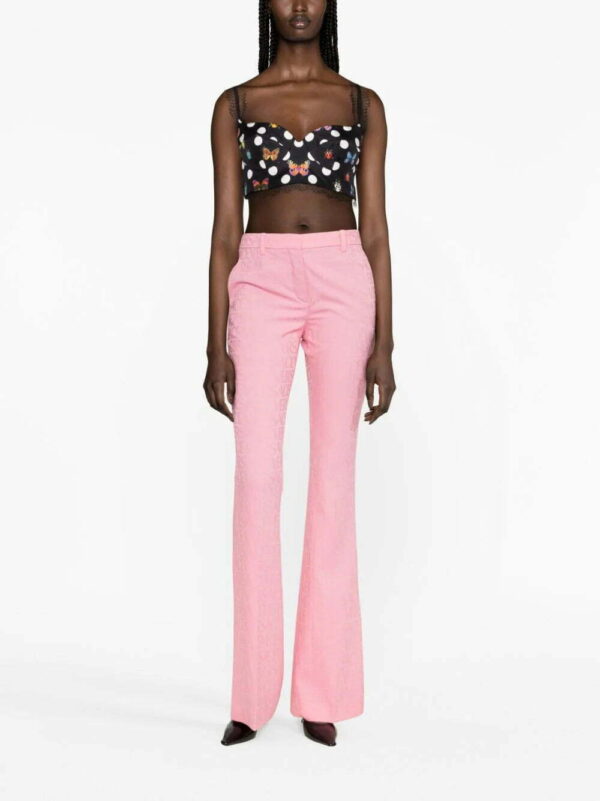 Versace  x Dua Lipa Butterflies bustier top - Image 2