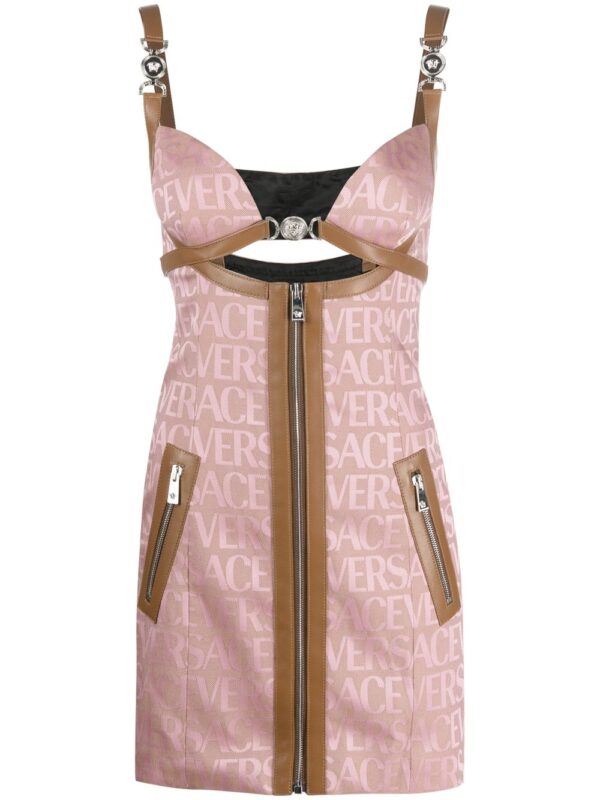 Versace Versace Allover minidress