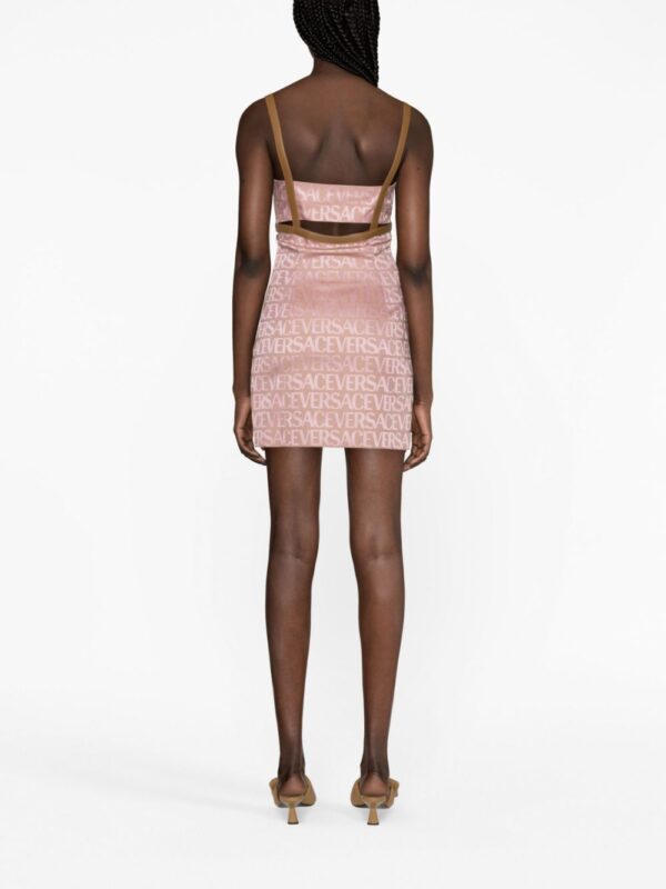 Versace Versace Allover minidress - Image 3