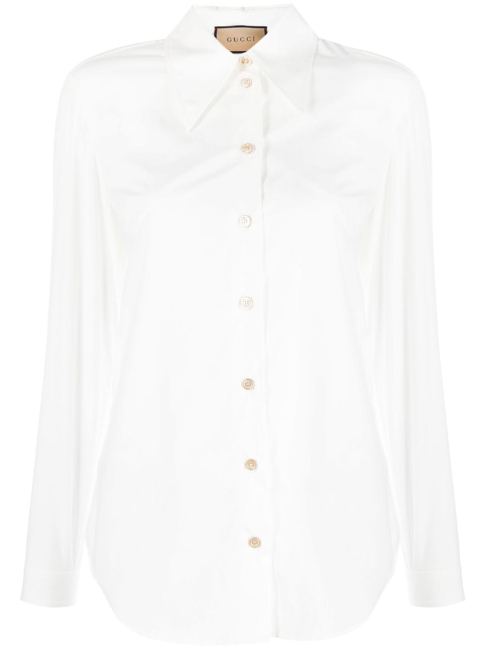 Gucci buttoned-up cotton shirt
