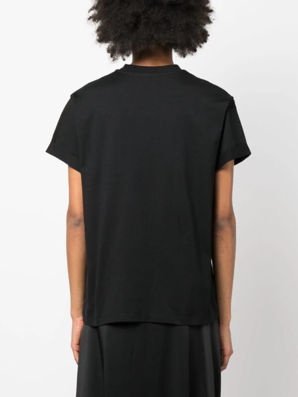 Stella McCartney  star-print faux-pearl-embellished T-shirt - Image 4