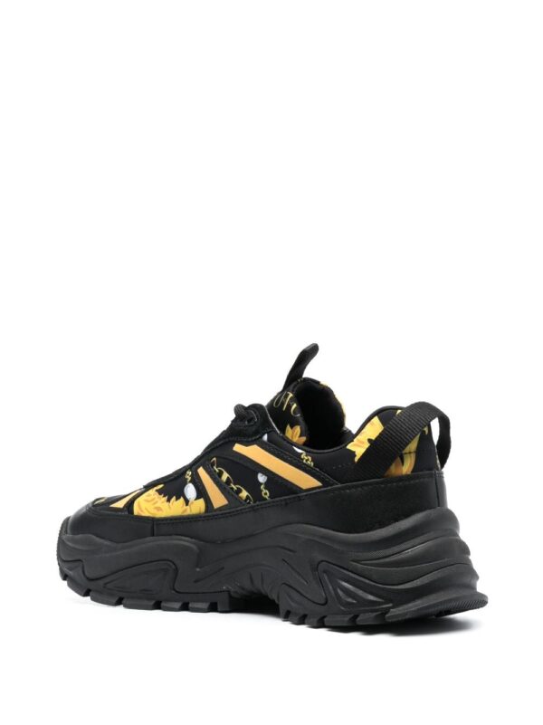 Versace Jeans Couture logo-print almond-toe sneakers - Image 3