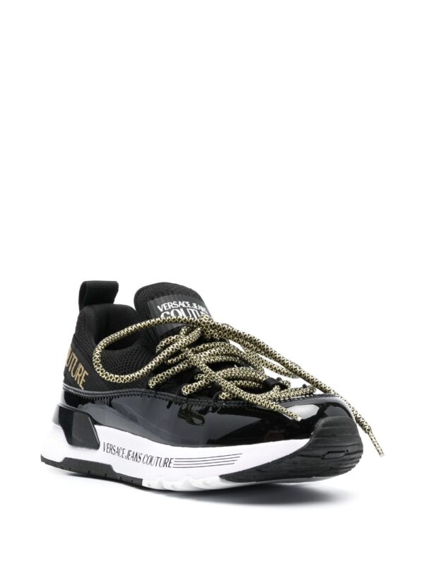 Versace Jeans Couture logo-print almond-toe sneakers - Image 2