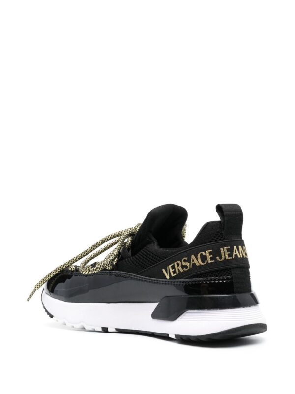 Versace Jeans Couture logo-print almond-toe sneakers - Image 3