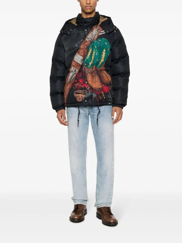 Polo Ralph Lauren  Boulder graphic-print padded jacket - Image 2