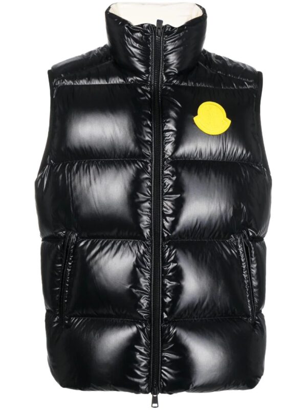 Moncler  logo-patch padded gilet