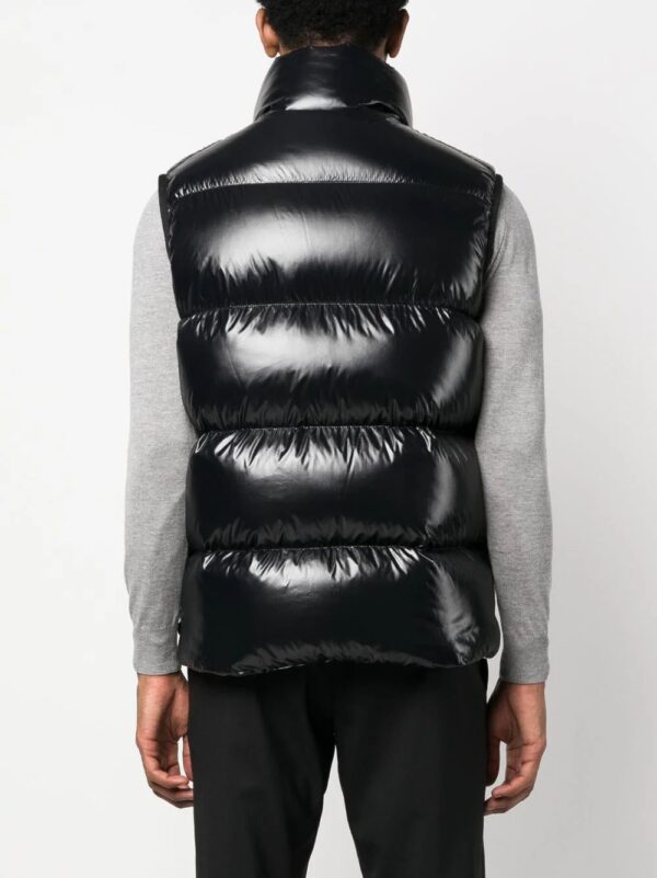 Moncler  logo-patch padded gilet - Image 4