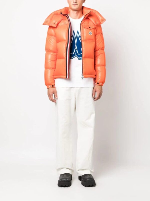 Moncler  Montbeliard logo-patch padded jacket - Image 2