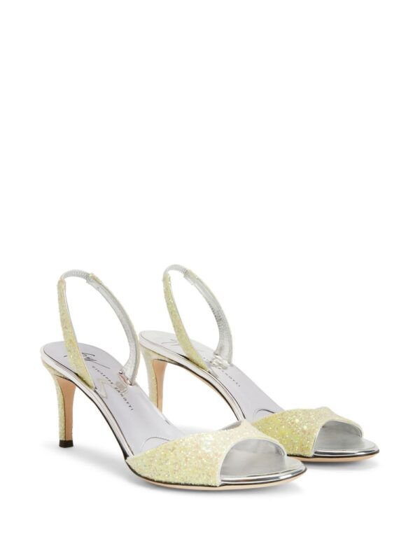 Giuseppe Zanotti  Lilibeth 70mm glitter sandals - Image 2