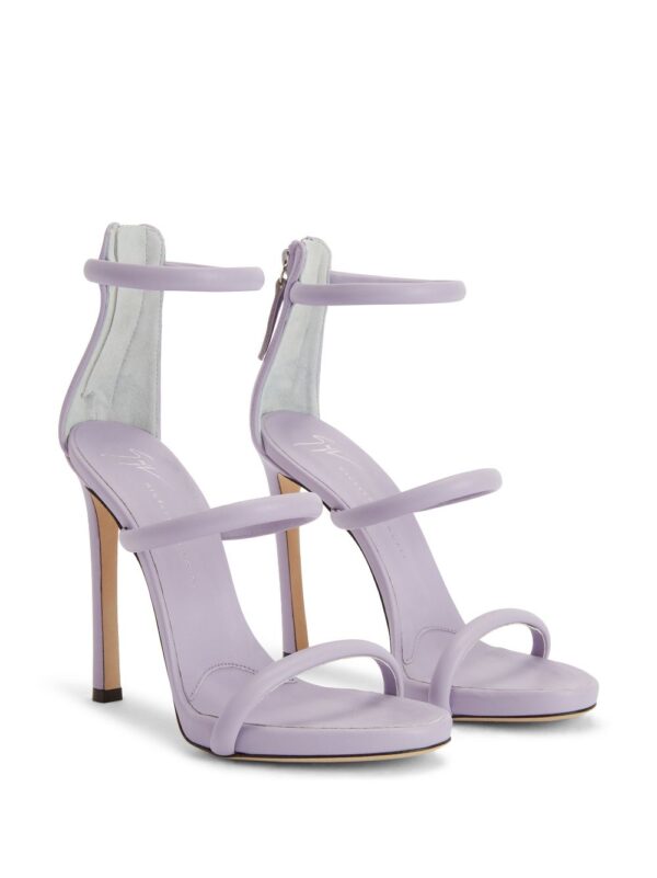 Giuseppe Zanotti  Harmony padded leather sandals - Image 2