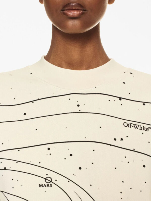 Off-White  Solar System cotton sweatshirt - Image 4