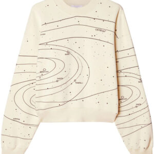 Off-White  Solar System cotton sweatshirt