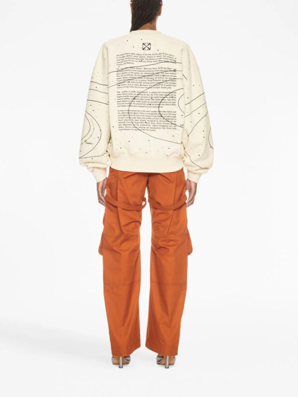 Off-White  Solar System cotton sweatshirt - Image 3