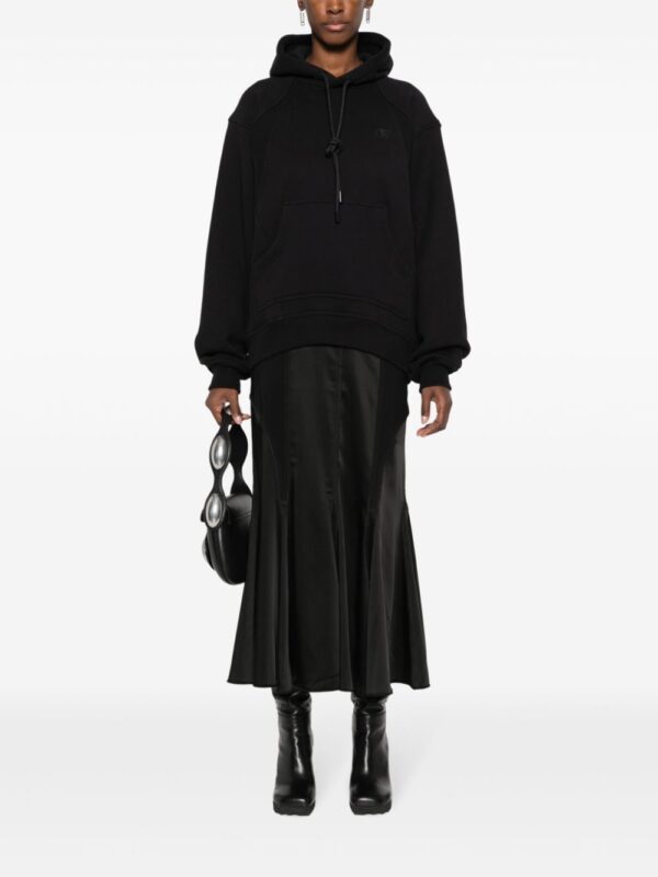 Off-White logo-printed hooded midi dress - Image 5