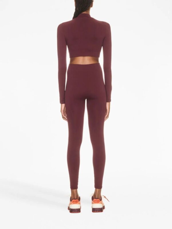 Off-White  logo-print high-waisted leggings - Image 4