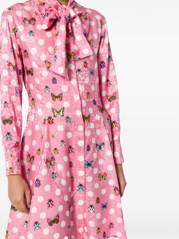 Versace Butterflies & Ladybugs short dress - Image 5