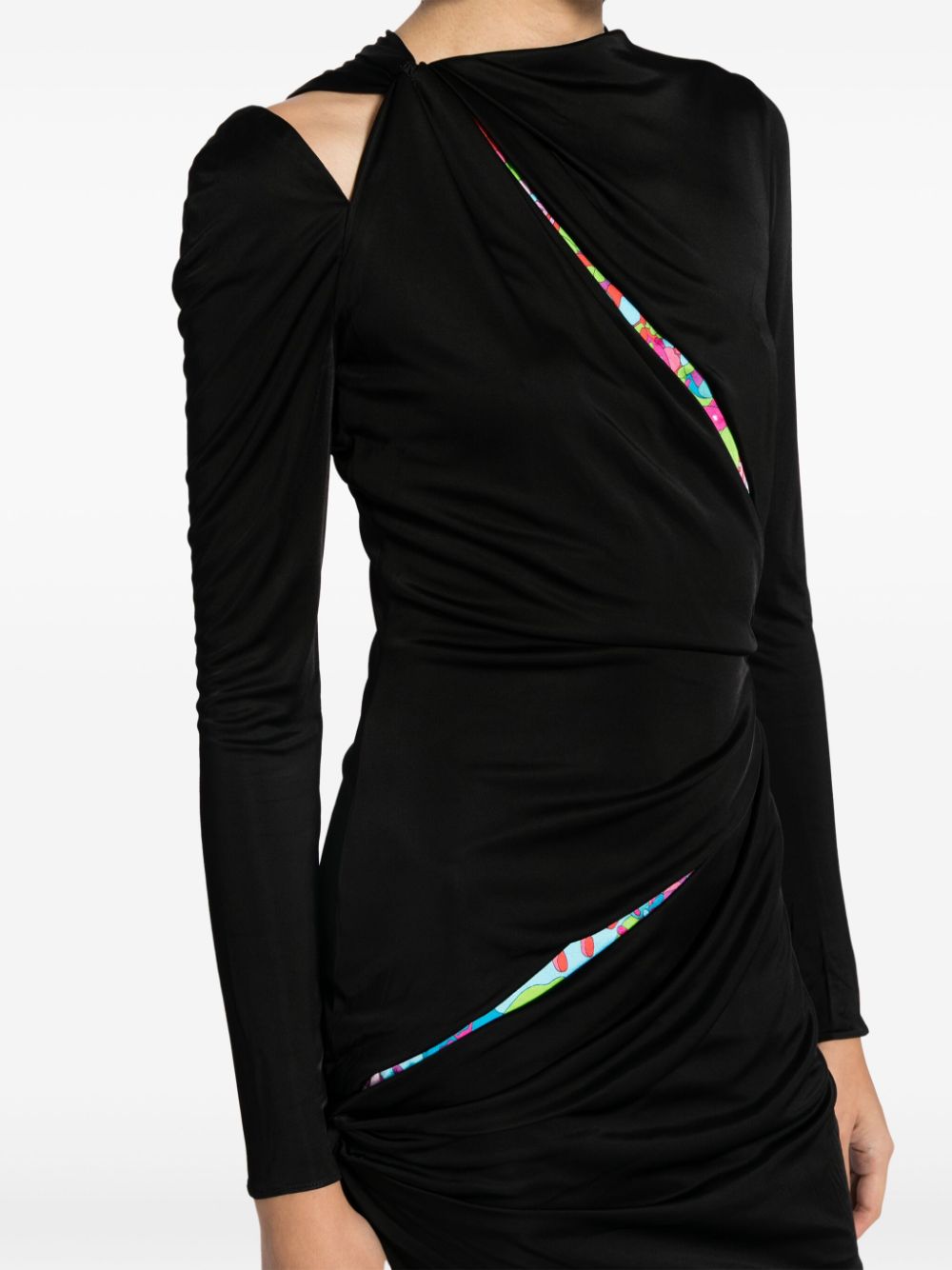 Versace Floral Summer knotted minidress - Image 5