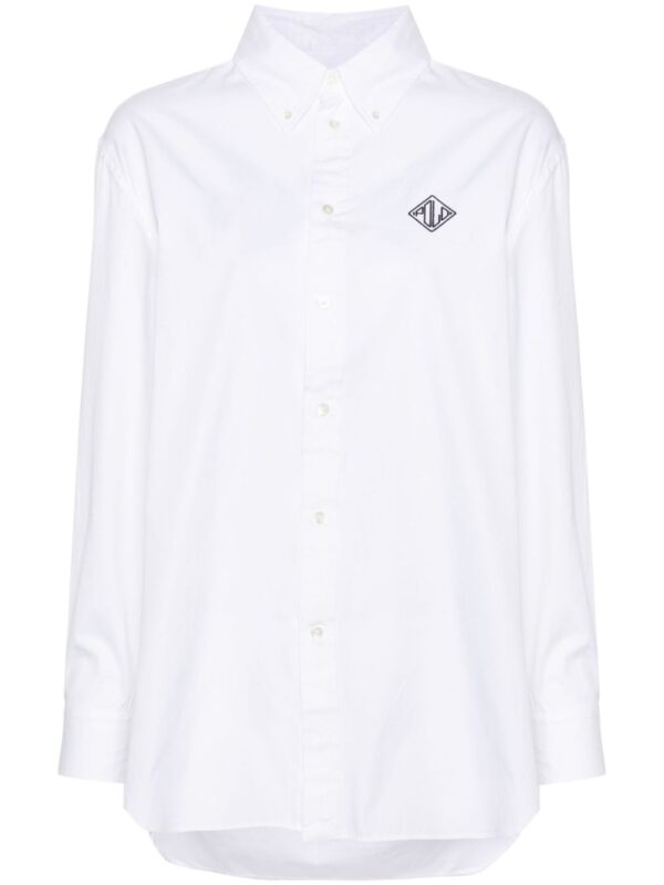 Polo Ralph Lauren  logo-embroidered cotton shirt