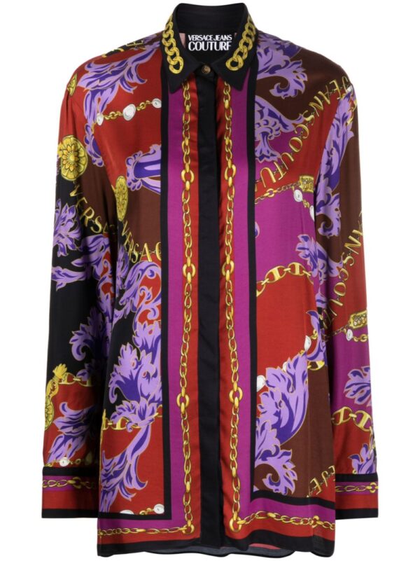 Versace Jeans Couture  Chain Couture-print shirt