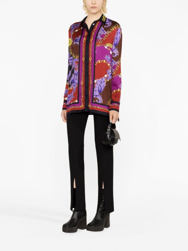 Versace Jeans Couture  Chain Couture-print shirt - Image 2