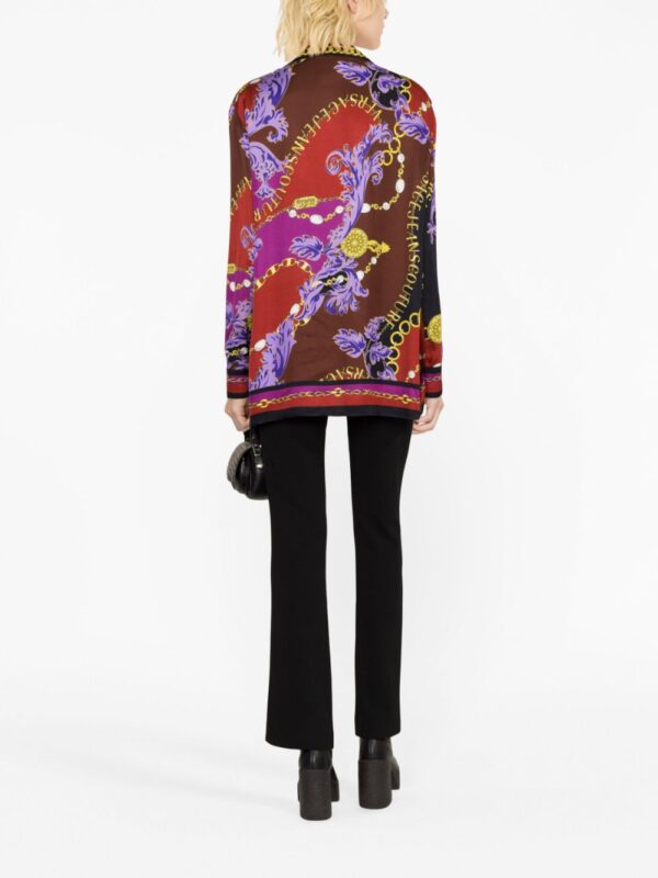 Versace Jeans Couture  Chain Couture-print shirt - Image 3
