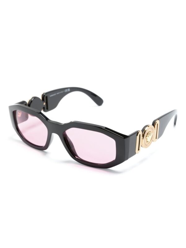 Versace Eyewear Medusa-plaque hexagonal-frame sunglasses - Image 2