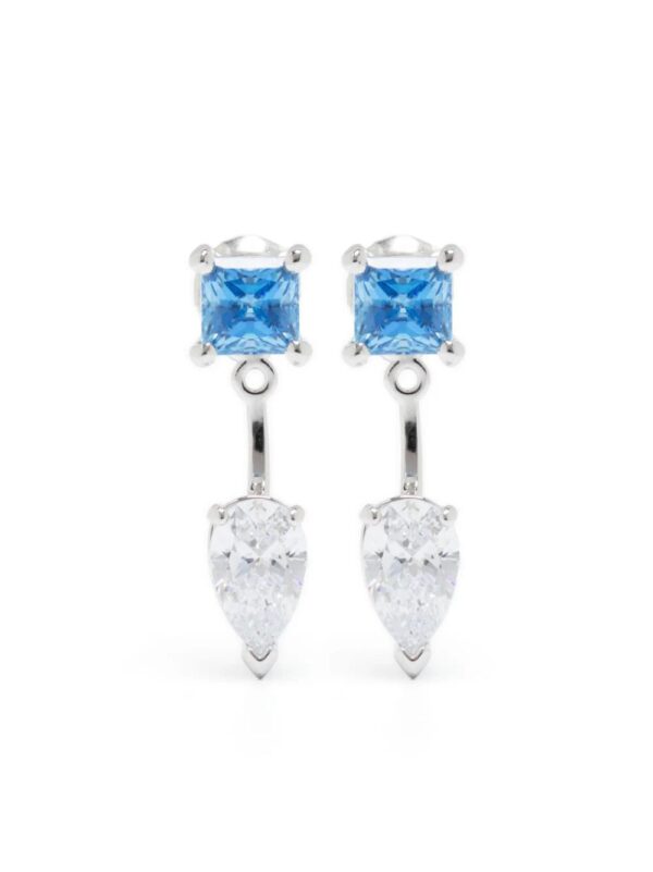 Swarovski  Mesmera crystal-embellished drop earrings