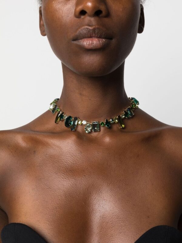 Swarovski  Gema crystal-embellished necklace - Image 2
