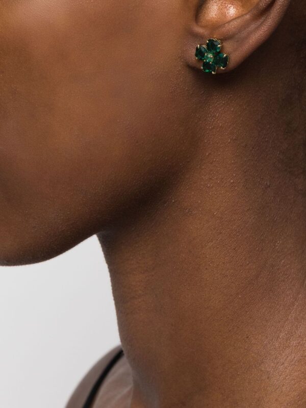 Swarovski  Idyllia clover stud earrings - Image 2