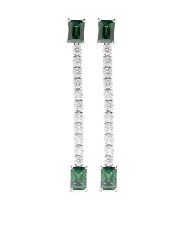 Swarovski  Matrix crystal-embellished drop earrings