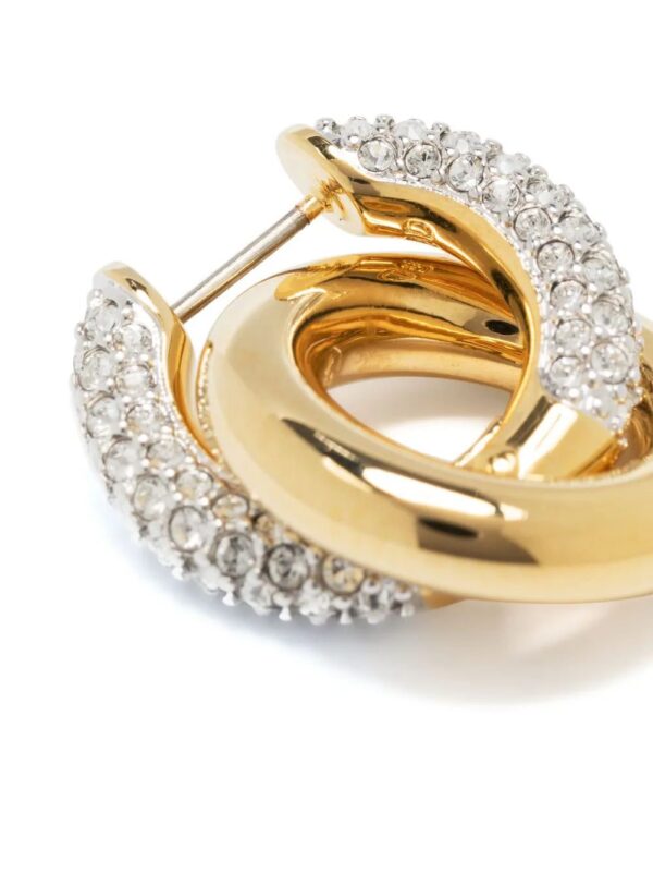 Swarovski  Dextera crystal-embellished earrings - Image 4