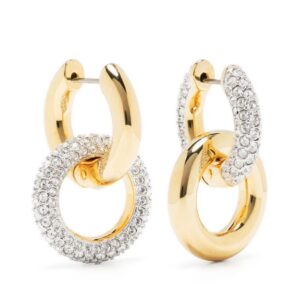 Swarovski  Dextera crystal-embellished earrings