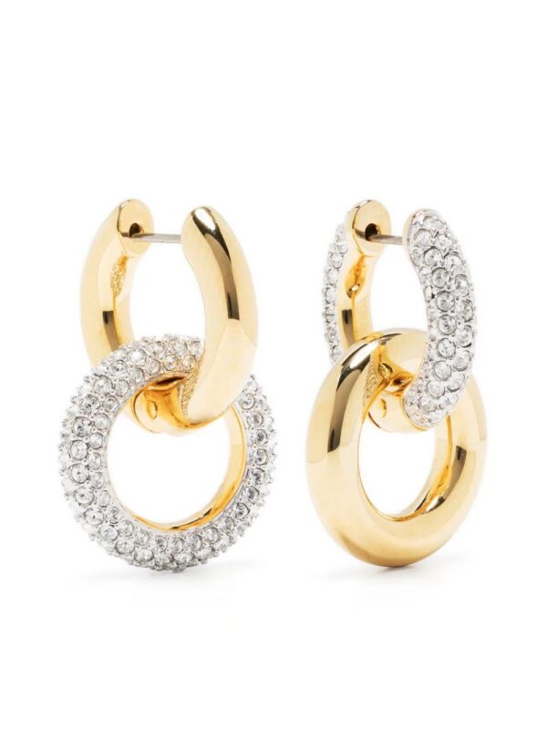 Swarovski  Dextera crystal-embellished earrings