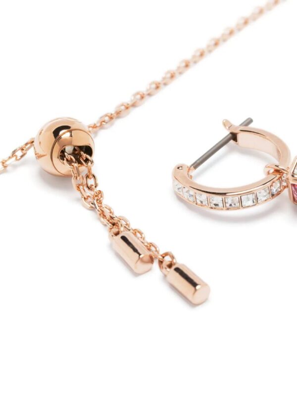 Swarovski  Stilla crystal-embellished bracelet and earrings set - Image 4