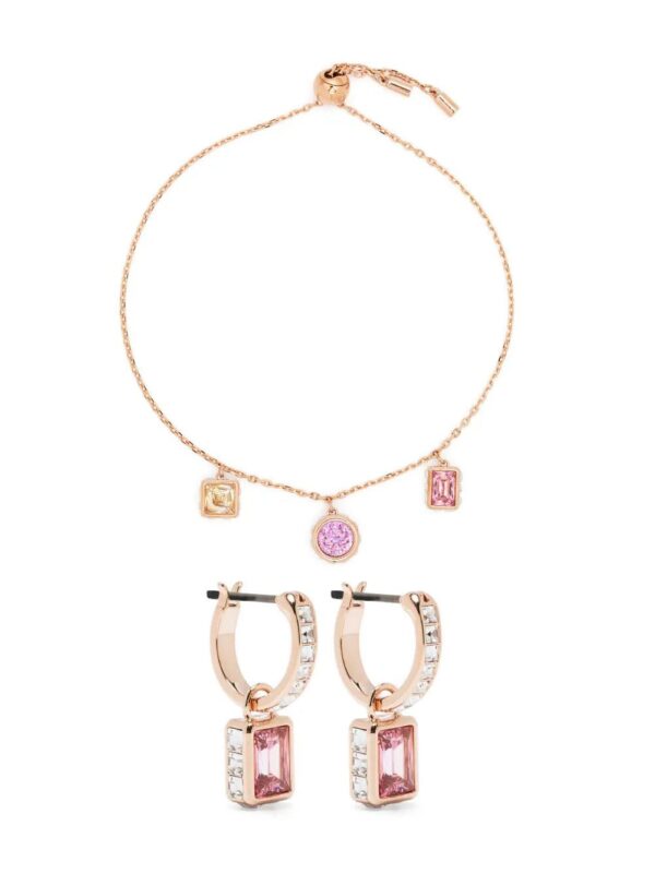 Swarovski  Stilla crystal-embellished bracelet and earrings set