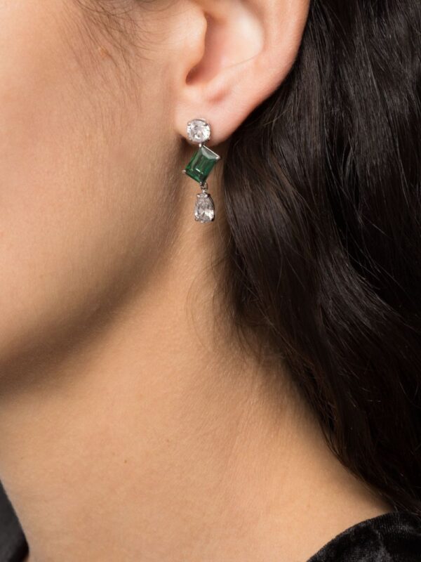 Swarovski  Mesmera crystal-embellished earrings - Image 2