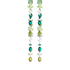 Swarovski  Gema crystal-embellished earrings