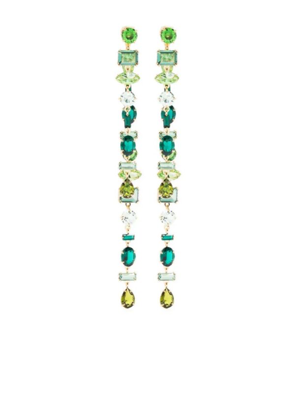 Swarovski  Gema crystal-embellished earrings