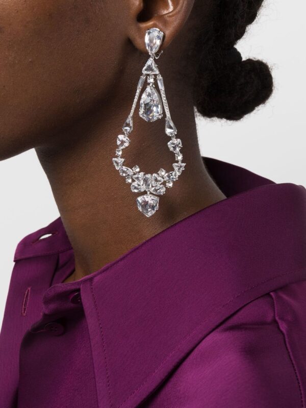 Swarovski  Mesmera chandelier clip earrings - Image 2