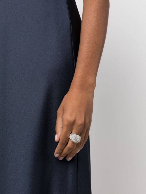Swarovski  Luna pavé-crystals ring - Image 2