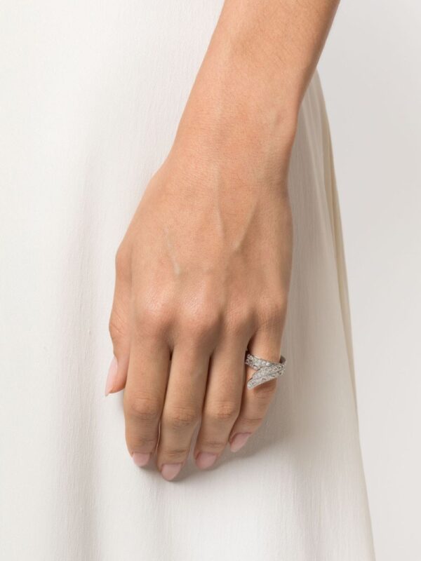Swarovski  Hyperbola crystal-embellished ring - Image 2